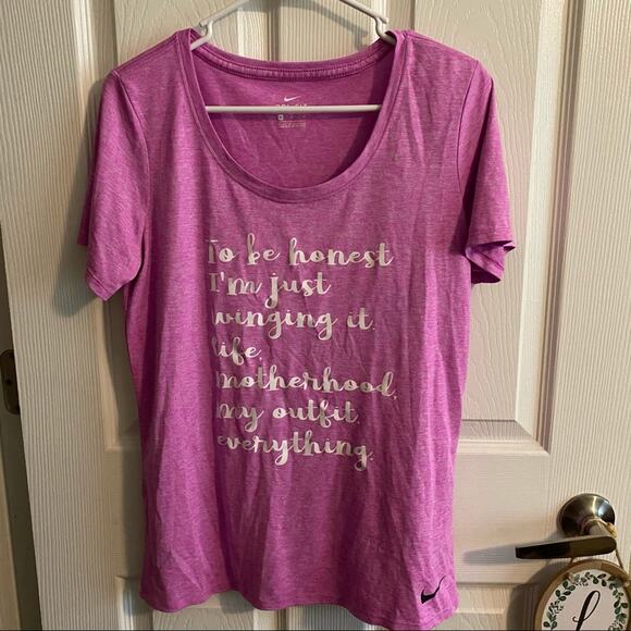 Nike Dri-Fit Just Winging Everything Top Size Medium - Picture 1 of 7